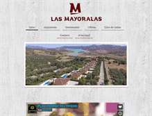 Tablet Screenshot of lasmayoralas.com